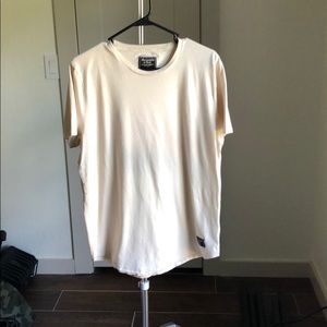 A&F long fitted tee.